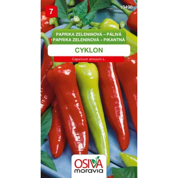Semeno Paprika zeleninová - pálivá - Cyklon
