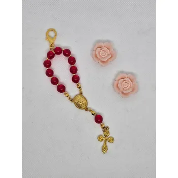 Přívěsek Korálkový přívěsek desátek č. 3