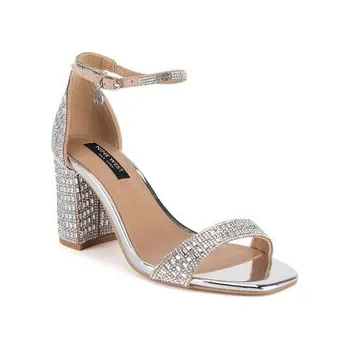 Dámské sandále Sandály Nine West WFA3032-1 Stříbrná 41