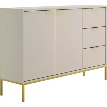 Komoda Komoda Austin 150 cm kašmír/zlatá