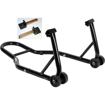 Universální zadní moto stojan s patkami (L adaptéry), MOTION STUFF STS3210