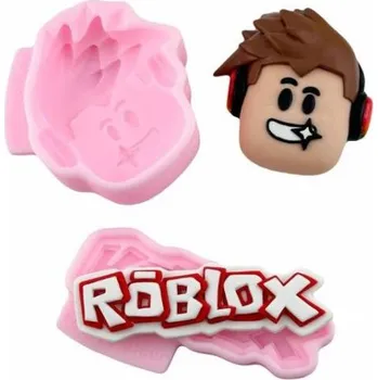 Forma na pečení Dortisimo Silikonová forma Videohra hlava a nápis