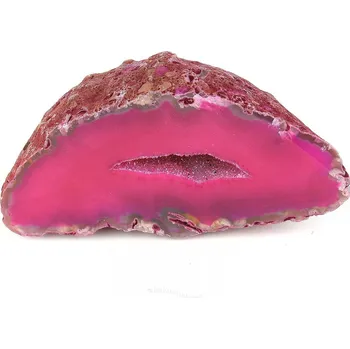 Přírodní kámen Achát geoda růžová (Brazílie) 215g