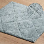 PŘEDLOŽKA DO KOUPELNY CHIC2 60X90 CM STŘÍBRNÁ