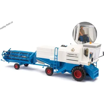 Modelová železnice Kombajn Fortschritt E514 s řidičem 1:87 H0 - Busch 40176