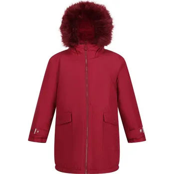 Chlapecká bunda Dětská bunda Regatta Adelyn Parka Dětská velikost: 152 / Barva: červená