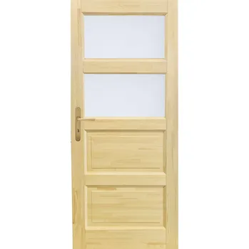 Interiérové dveře Truhlárna Dřevěné dveře ZDENA 2S2K (rustic) Rozměr dle ČSN: 80 / 197, Orientace Dveří: Levé