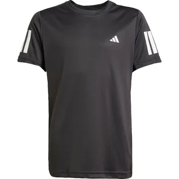 Pánské tričko ADIDAS Dětské tenisové tričko Club Tennis 3-Stripes 10 LET ČERNÁ
