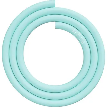 Sprchová hadice Hadice silikonová Moze 17/12 150 cm tyrkysová