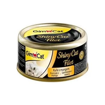 Krmivo pro kočku Gimpet Kočka Konz. Shinycat Filet Kuře S Mangem 70g