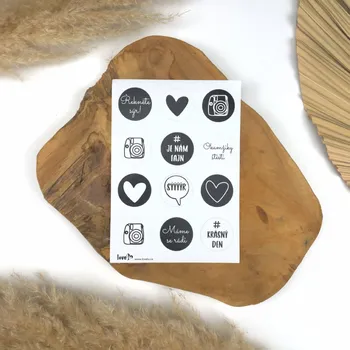 samolepka Lovelu Samolepky - Řekněte sýr!