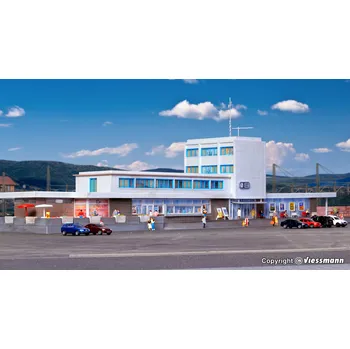 Modelová železnice N - Stanice Böblingen včetně osvětlení / Kibri 37400