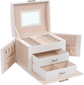 Šperkovnice Songmics a Vasagle Šperkovnice Beloa bílá