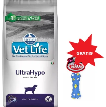 Krmivo pro psa FARMINA Vet Life Dog Ultrahypo 12kg + GRATIS !!