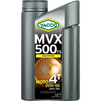 Motorový olej Motorový olej YACCO MVX 500 TS 4T 20W50, YACCO (4 l)