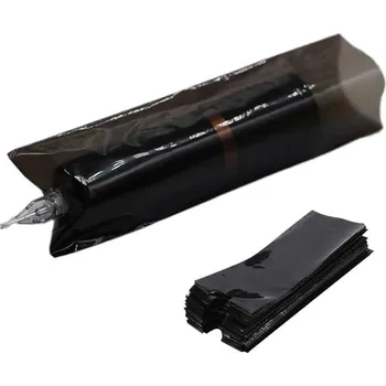 Tetovací strojek EZ Tattoo Supply Sáčky na bezdrátový strojek, 500ks, 52x165mm, černé