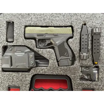 Airsoftová zbraň Taurus Pistole sam. Taurus, Mod: GX4 T.O.R.O. Ráže: 9mm Luger, hl.: 3", zásob. 13+1, černo/zelená
