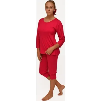 Dámské pyžamo Dámské pyžamo Follia modal Irene/Vega, L, třešňová