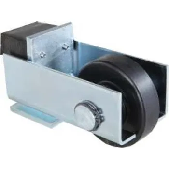 Nábytkové kování Nájezdové kolečko s dorazem pro C-profil 70x70