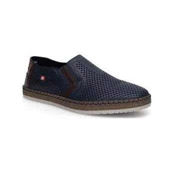 Pánské tenisky Tenisky Rieker B5297-14 Tmavomodrá 45