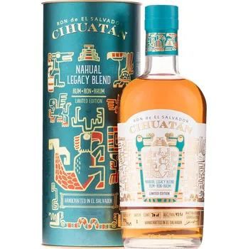 Likér Cihuatán Nahual Legacy Blend Batch 2 47,5 % 0,7 l