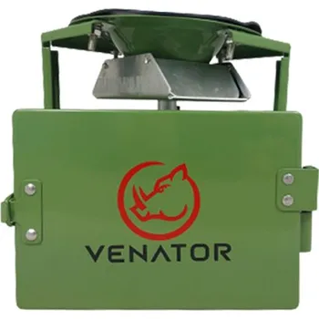 Venator Feed kovový krmný automat 20 l zelený