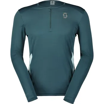 Běžecké oblečení SCOTT běžecké tričko s dlouhým rukávem Endurance Tech LS ZIMA, léto Zelená M Pánské