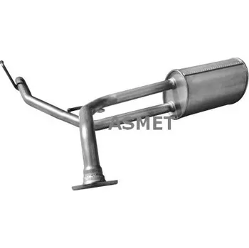 Tlumič výfuku Zadní tlumič výfuku ASMET 13.032