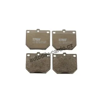 Brzdová destička Sada brzdových destiček TRW GDB232 - NISSAN LAUREL
