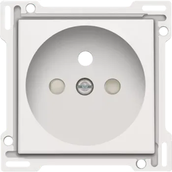 Elektrická zásuvka Kryt zásuvky NIKO PURE WHITE COATED