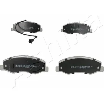 Brzdová destička Sada brzdových destiček, kotoučová brzda ASHIKA 51-01-106