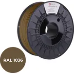 C-TECH Filament PREMIUM LINE PLA perleťová zlatá RAL1036 1,75mm 1kg