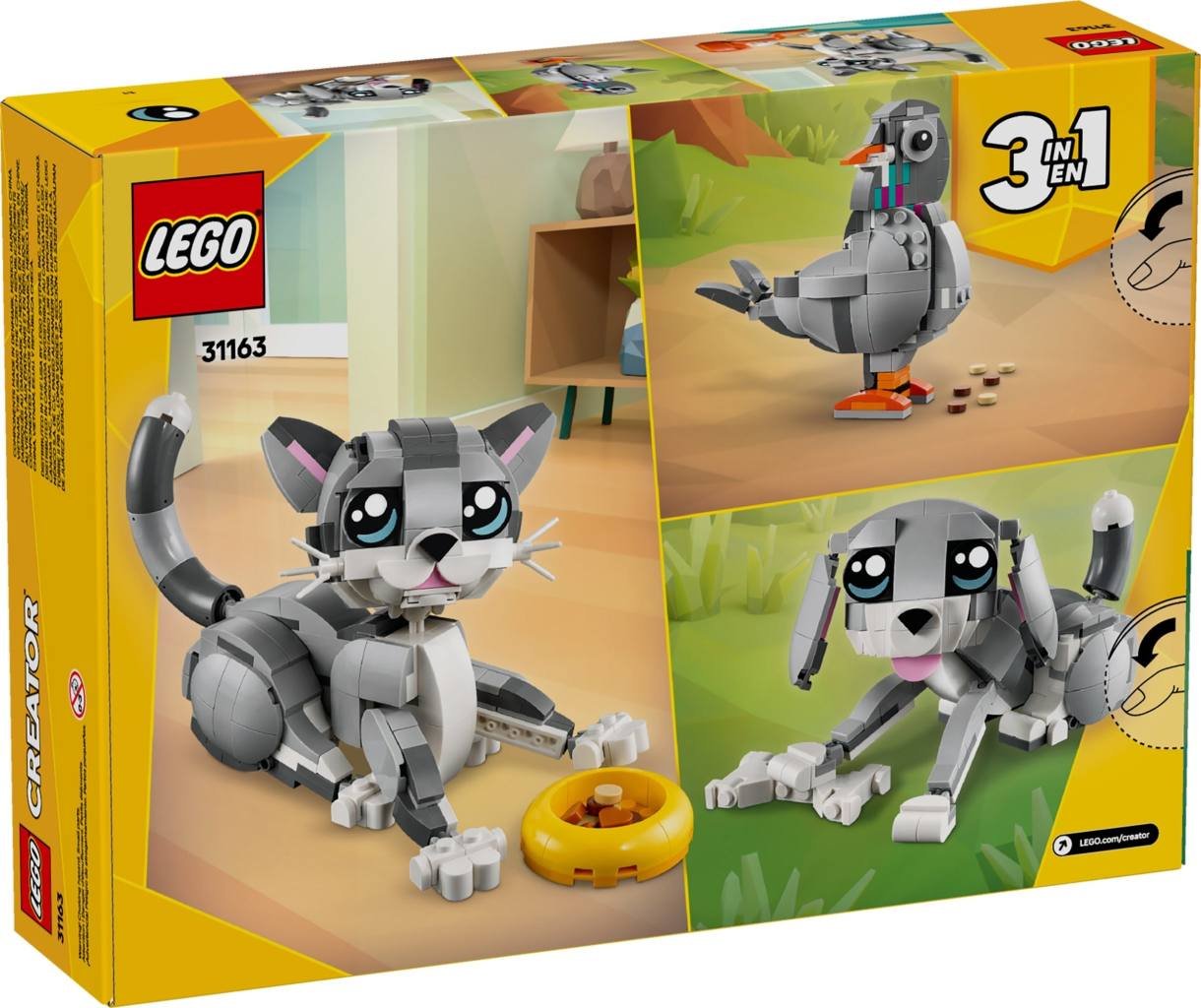 foto Stavebnice LEGO LEGO Creator 3v1 31163 Hravá kočka
