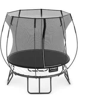 Trampolína Springfree trampolína Mini Round 1,8 m x 1,8 m černá s ochrannou sítí