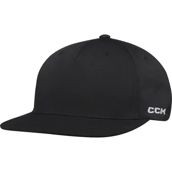 Oblečení a móda Kšiltovka CCM Team Flatbrim Snapback SR, černá, Senior CCM