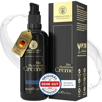 Pleťový krém KAPUANATURALS Bio Hyaluronový krém na obličej 100 ml