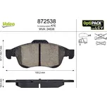 Sada brzdových destiček, kotoučová brzda VALEO 872538