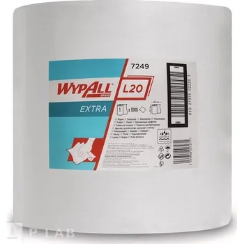 Utěrka Utěrka papírová v roli (Typ: Wypall L20 EXTRA Kimberly-Clark, Rozměry (mm): 235 x 380, Šířka role (mm): 320, Délka návinu (m): 380, Balení: 1 role)