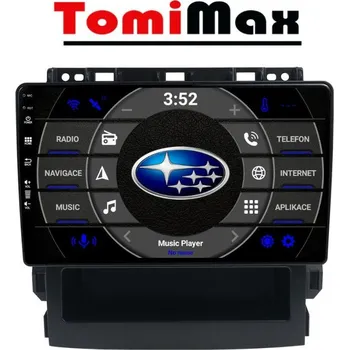 Autorádio TomiMax Subaru Forester/ Impreza Android 14 autorádio s WIFI, GPS, USB, BT HW výbava: QLED 4 Core 2GB+32GB LOW - pouze displej A,C, Velikost obrazovky: Dotyková obrazovka: 9"