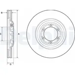 Brzdový kotouč DELPHI BG4697C