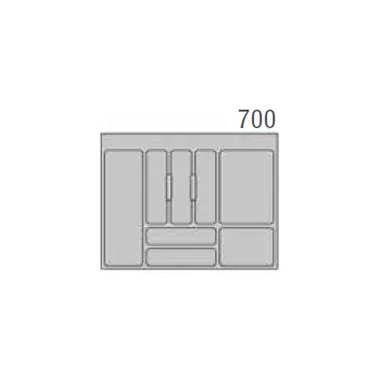 Příborník do zásuvky Wireli Rozdělovník plastový do zásuvky M70 622x474mm, bílý