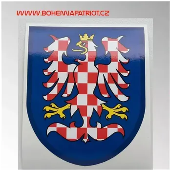 Samolepicí dekorace na vozidlo PeM Moravia znak 8 cm