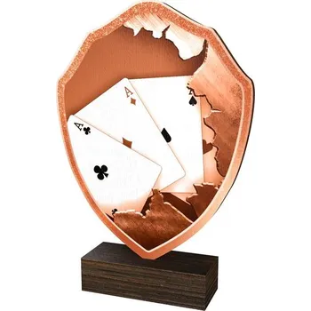 Poháry Bauer Dřevěná plaketa TFRW387 | Karty