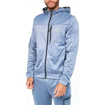 Pánská mikina Mikina Crosshatch Steel Blue 1055622 Small