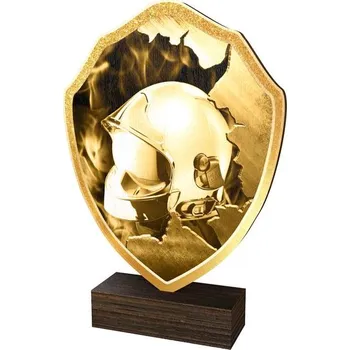 Poháry Bauer Dřevěná plaketa TFRW413 | Hasiči