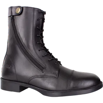 Jezdecká obuv Kentaur Jezdecké boty s bočním zipem Barva: Černá, Velikost: 42