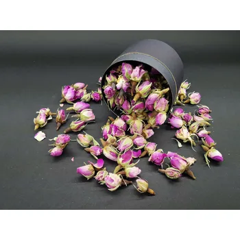 umělá květina Bloomy Růže Damašská - Poupata 600 Ml Růžová