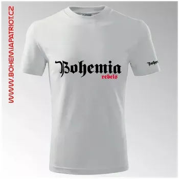 Pánské tričko Tričko s potiskem Bohemia 7T - bílá / 3XL