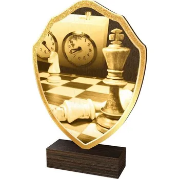 Poháry Bauer Dřevěná plaketa TFRW393 | Šachy