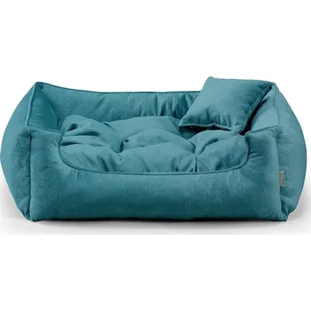 Pelíšek pro psa Vsepropejska Snug elegantní pelech pro psa Barva: Modrá, Rozměr (cm): 55 x 45